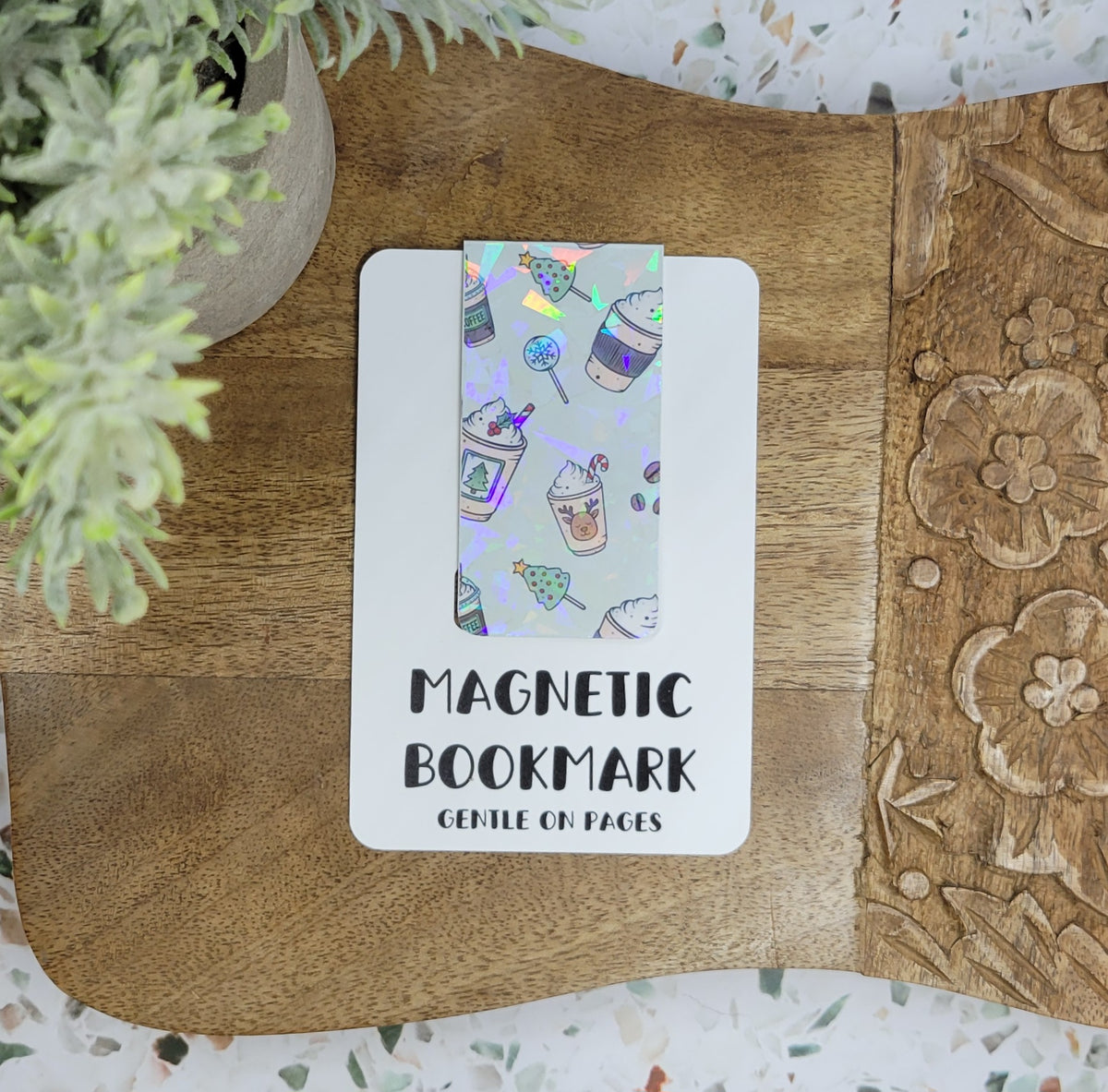 Coffee & Cake Pops Magnetic Bookmark