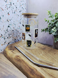 Vintage Postal Glass Tumbler