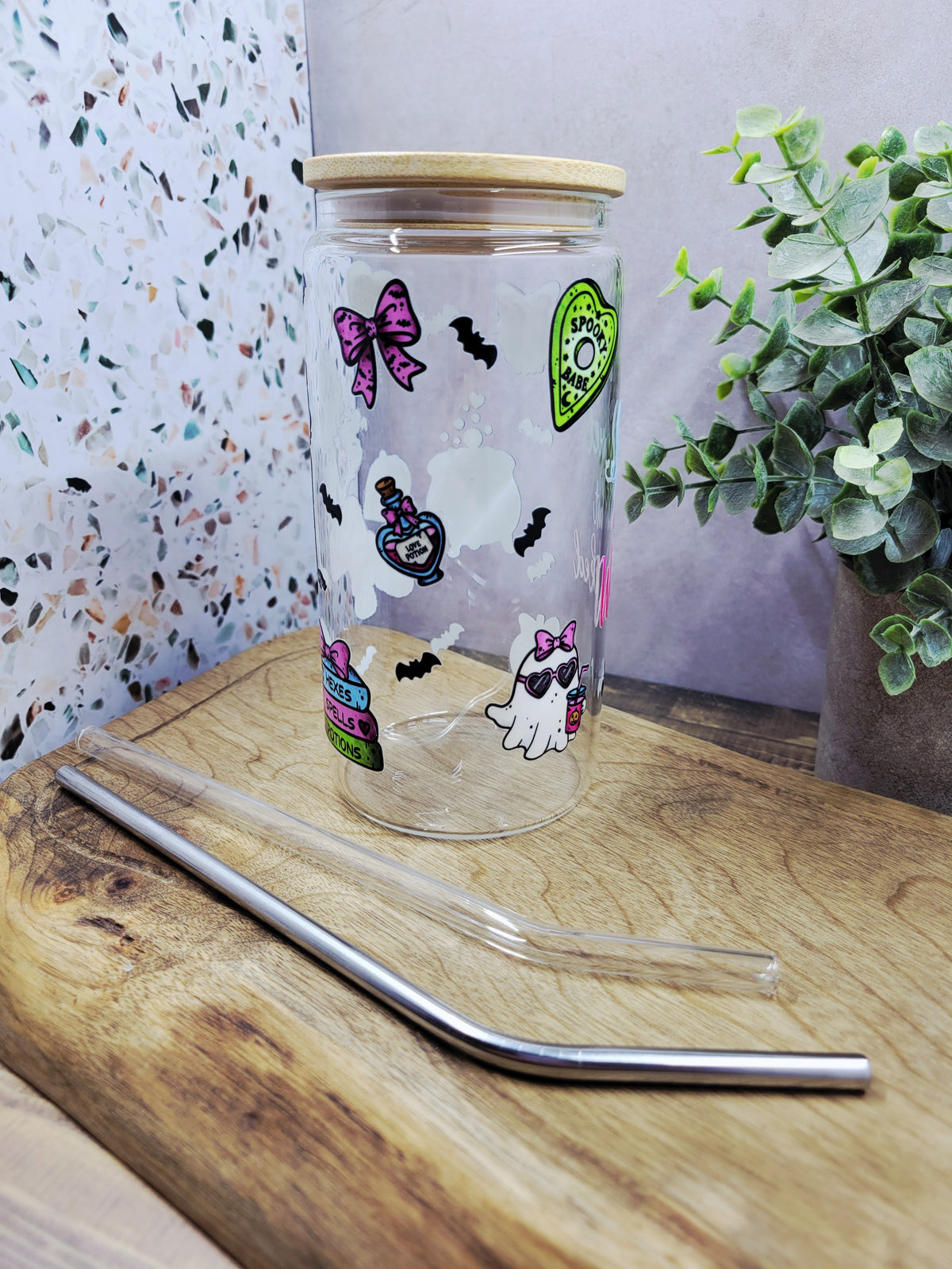 Sweet but Wicked Glass Tumbler